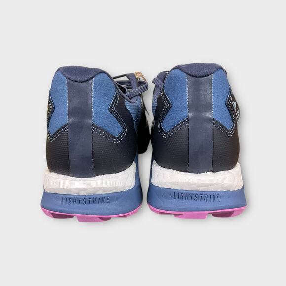 adidas Women's Terrex Agravic Ultra Trail Running Shoes, Wonder Steel/Grey, US 8 - Picture 6 of 7